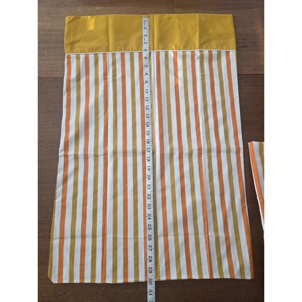 Groovy Mcm Pillow Cases Fashion Manor Penn Prest‎ Muslin Striped Penneys Set Two